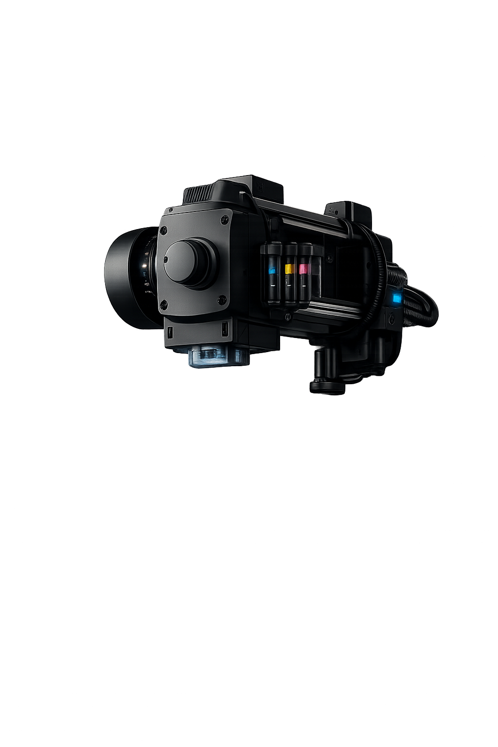 Moving wall printer head